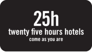 Keycard mit Logo von 25hours Hotels