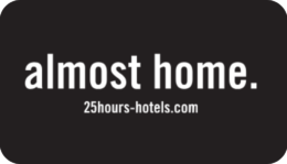 Keycard-25h-hotels Keycard mit Logo von 25hours Hotels