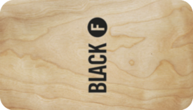 Holz Keycard von BlackF Holz Keycard mit BLACK F Logo