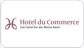 Hotel du Commerce Keycard Keycard mit Logo Hotel du Commerce