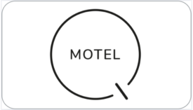 Motel Q Keycard Keycard mit Logo Motel Q