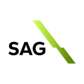 Logo der SAG – Schulte Schlagbaum AG, Partner für elektronische Zutrittssysteme im Hotel- und Gewerbebereich in der Schweiz, Österreich und Deutschland.